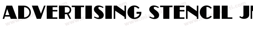 Advertising Stencil JNL Regular字体转换